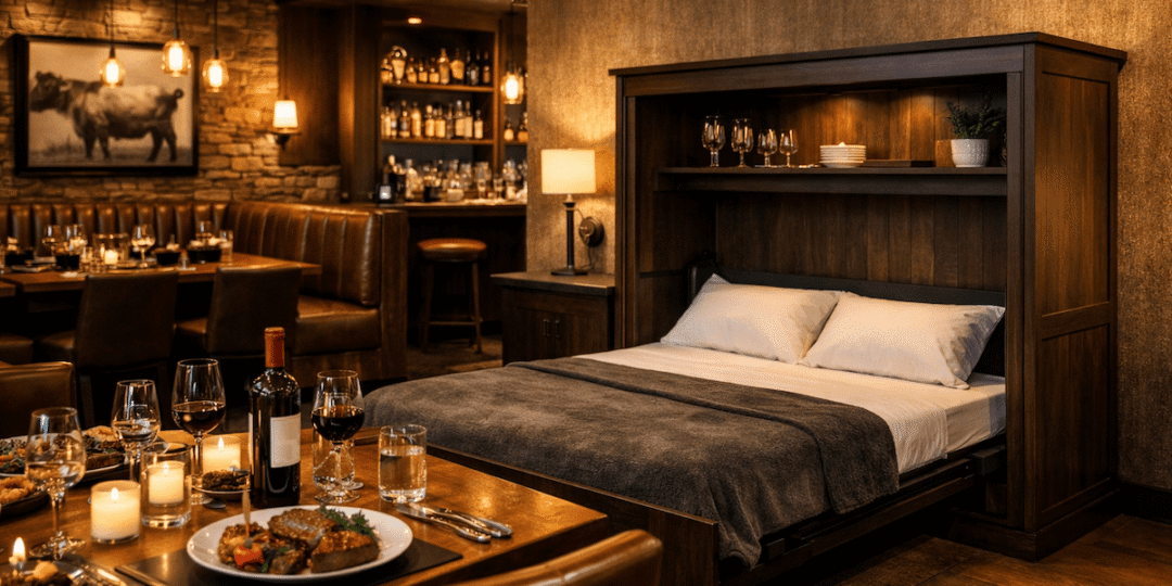 The Future of Steak Bars in Canada: Overnight Comfort with Cabinet Beds